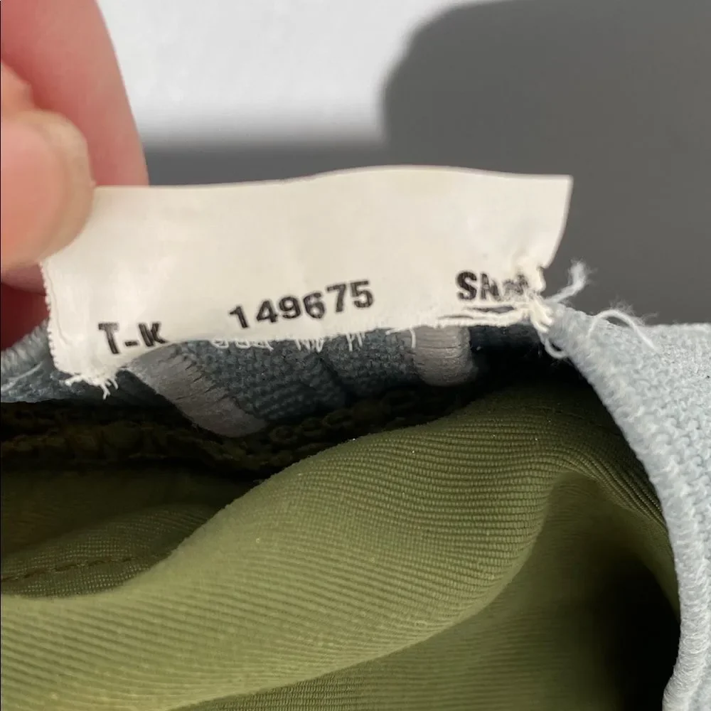 Patagonia Olive Green Bucket Hat with Striped Band - Picture 7 of 7